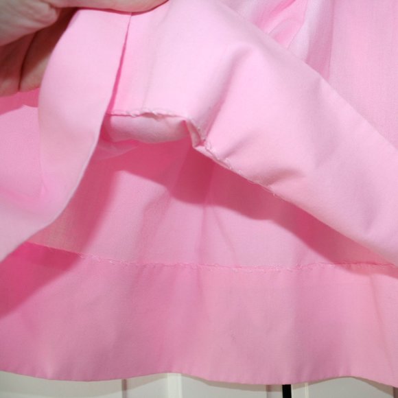 Pink vintage baby girl dress pinafore 12 months - Picture 9 of 16